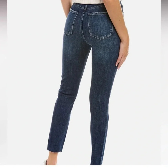 PISTOLA Distressed Skinny Ankle Jeans Size 30 Dark Wash Denim - Picture 4 of 16